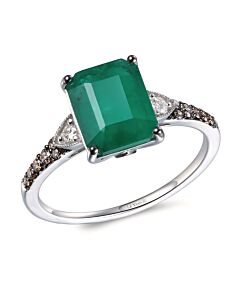 Le Vian Ladies Emerald Rings set in 14K Vanilla Gold