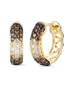 Le Vian Ladies Euphoria Chocolate Earrings set in 14K Honey Gold