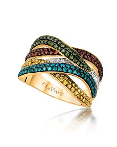 Le Vian Ladies Exotics Fashion Ring in 14k Honey Gold