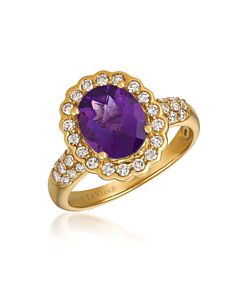 Le Vian Ladies Grape Amethyst Collection Rings set in 14K Honey Gold
