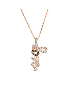 Le Vian Ladies Love Necklaces set in 14K Strawberry Gold