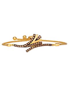 Le Vian Ladies Mermaid Collection 14K Honey Gold Bolo Bracelet