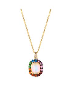Le Vian Ladies Neopolitan Opal Collection Necklaces set in 14K Honey Gold
