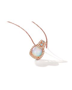 Le Vian Ladies Neopolitan Opal Necklaces set in 14K Strawberry Gold