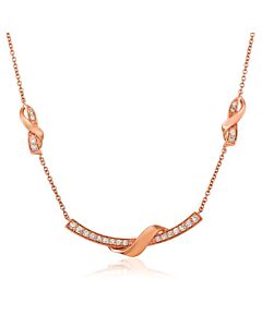 Le Vian Ladies' Nude Diamonds Fashion Necklace in 14k Strawberry Gold