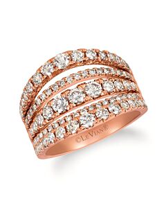 Le Vian Ladies Nude Diamonds Fashion Ring in 14k Strawberry Gold