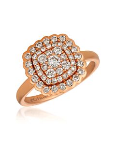 Le Vian Ladies Nude Diamonds Fashion Ring in 14k Strawberry Gold