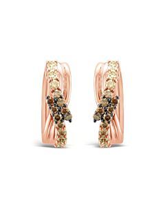 Le Vian Ladies Ombre Earrings in 14K Strawberry Gold