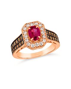 Le Vian Ladies Passion Ruby Collection Rings set in 14K Strawberry Gold