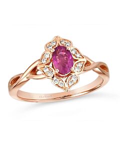 Le Vian Ladies Passion Ruby Rings set in 14K Strawberry Gold