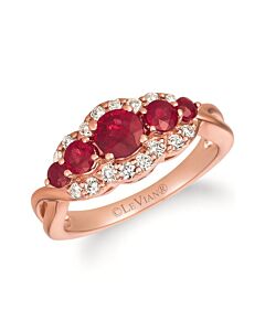 Le Vian Ladies Precious Fashion Ring in 14k Strawberry Gold