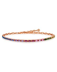 Le Vian Ladies Rainbow Collection Bracelets set in 14K Strawberry Gold
