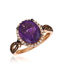 Le Vian Ladies Semi Precious Fashion Ring in 14k Strawberry Gold