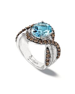 Le Vian Ladies Semi Precious Fashion Ring in 14k Vanilla Gold