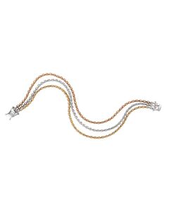 Le Vian Ladies Vanilla Diamonds Bracelets set in 14K Tri Color Gold