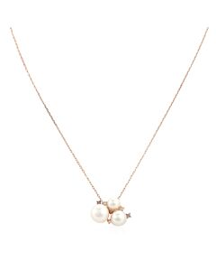 Le Vian Ladies Vanilla Pearls Necklaces set in 14K Strawberry Gold