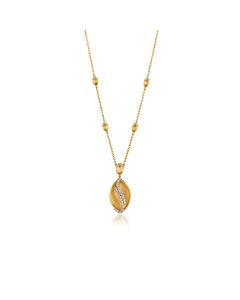 Le Vian Necklace Vanilla Diamonds set in 14K Honey Gold YQYM 6