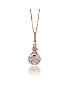 Le Vian Pendant Vanilla Diamonds set in 14K Strawberry Gold ZUER 16