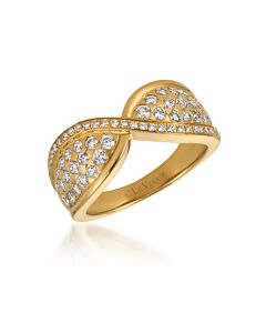 Le Vian Ring Vanilla Diamonds set in 14K Honey Gold Ring Size 7 WJFM 23