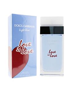 Light Blue / Dolce and Gabbana EDT Spray Love Is Love 3.3 oz (100 ml) (W)