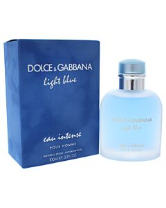 Light Blue Eau Intense by Dolce and Gabbana for Men - 3.3 oz EDP Spray