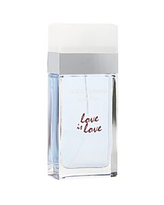 Light Blue Love Is Love / Dolce and Gabbana EDT Spray Limited Edition Tester 3.3 oz (W)