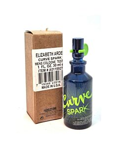 Liz Claiborne Men's Curve Spark EDC Spray 1.0 oz (Tester) Fragrances 719346235167