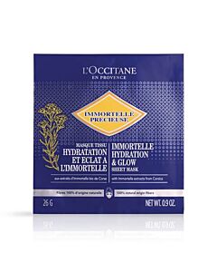 L'Occitane Immortelle Hydration And Glow Sheet Mask Set Of 4