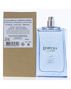 Lolita Lempicka Men's Lempicka EDT Spray 3.33 oz (Tester) Fragrances 3760269848153