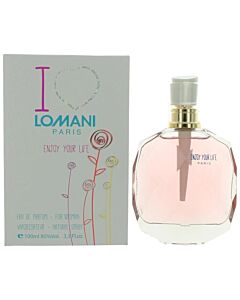Lomani Ladies I Love Lomani Enjoy Your Life EDP Spray 3.4 oz Fragrances 3610400034481