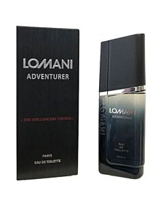 Lomani Men's Adventurer EDT Spray 3.4 oz Fragrances 3610400037093