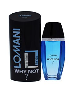 Lomani Why Not by Lomani for Men - 3.3 oz EDT Spray