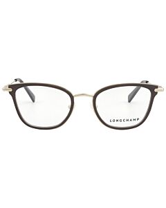 Longchamp 49 mm Brown Eyeglass Frames