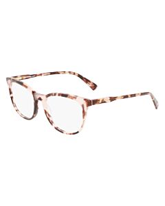 Longchamp 51 mm Rose Havana Eyeglass Frames