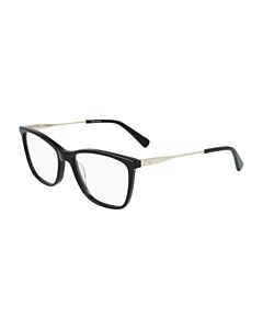 Longchamp 52 mm Black Eyeglass Frames