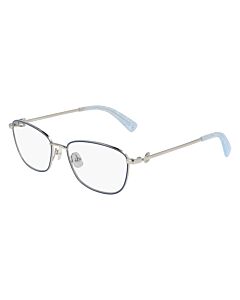 Longchamp 52 mm Blue Eyeglass Frames