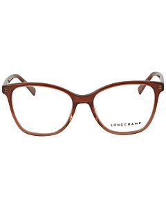 Longchamp 52 mm Espresso Eyeglass Frames