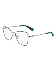 Longchamp 52 mm Gold/Green Eyeglass Frames