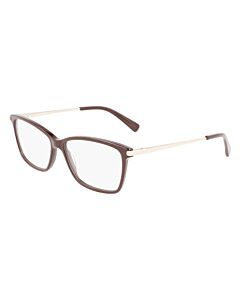 Longchamp 53 mm Chocolate Eyeglass Frames