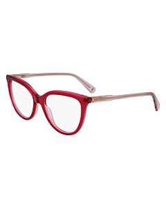 Longchamp 53 mm Fuchsia/Rose Eyeglass Frames