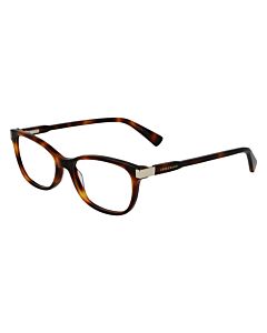 Longchamp 53 mm Havana Eyeglass Frames
