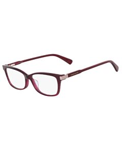 Longchamp 53 mm Wine Eyeglass Frames