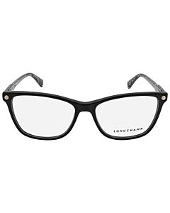 Longchamp 54 mm Black Eyeglass Frames