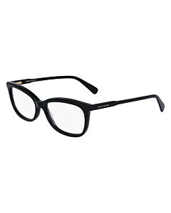 Longchamp 54 mm Black Eyeglass Frames
