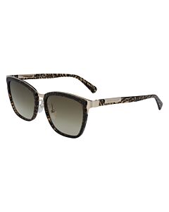 Longchamp 54 mm Espresso Sunglasses