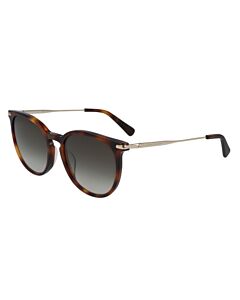 Longchamp 54 mm Havana Sunglasses