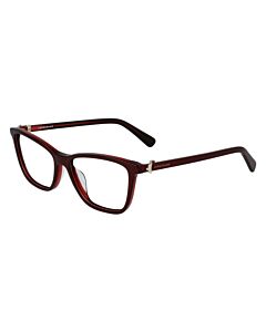 Longchamp 54 mm Metallic Red Eyeglass Frames