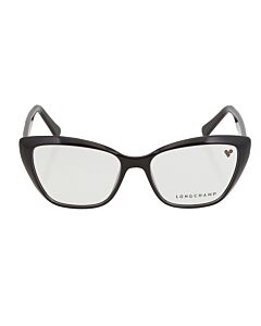 Longchamp 55 mm Black Eyeglass Frames