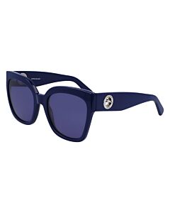 Longchamp 55 mm Blue Sunglasses