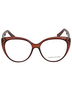 Longchamp 55 mm Brown Eyeglass Frames